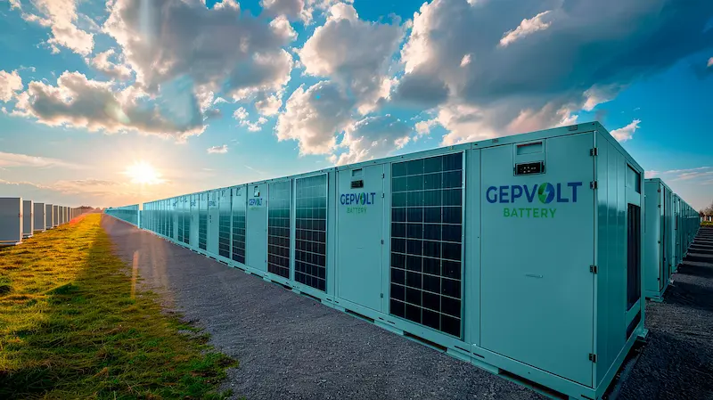 Gepvolt Batteriespeicher Container-800 Gepvolt Batteriespeicher Container