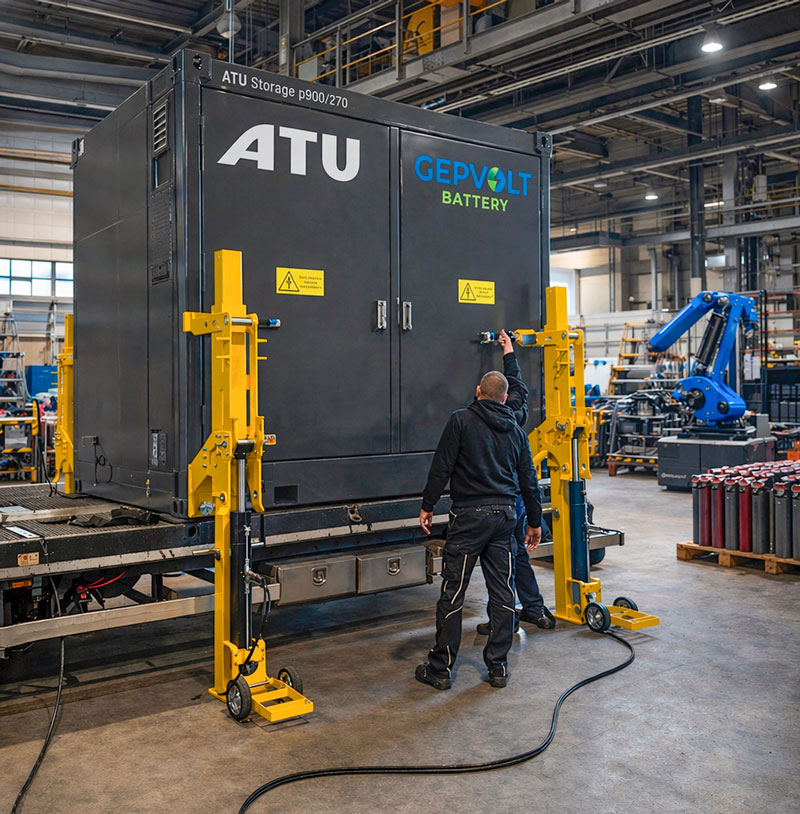 GEPVOLT Container bei ATU