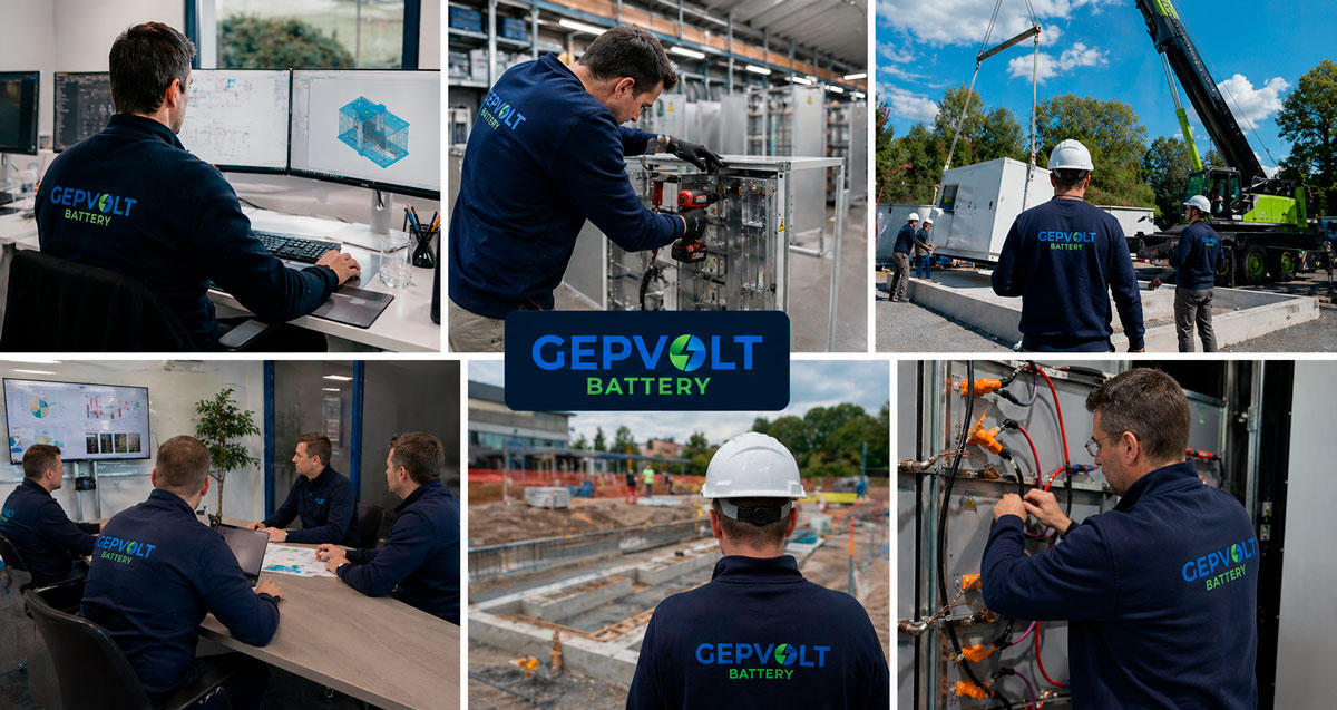 Einblicke in Planung, Engineering und Bau bei GEPVOLT