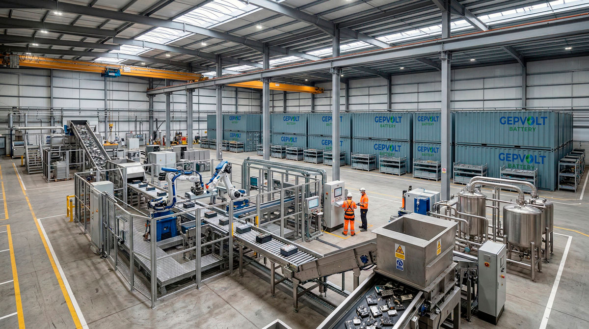 Recycling und Rückbau von Batteriespeichern bei GEPVOLT