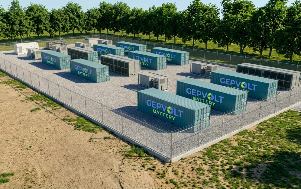Stand-Alone-Batteriespeicher von GEPVOLT