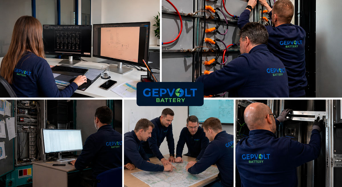 Umsetzung und Inbetriebnahme durch das GEPVOLT-Team