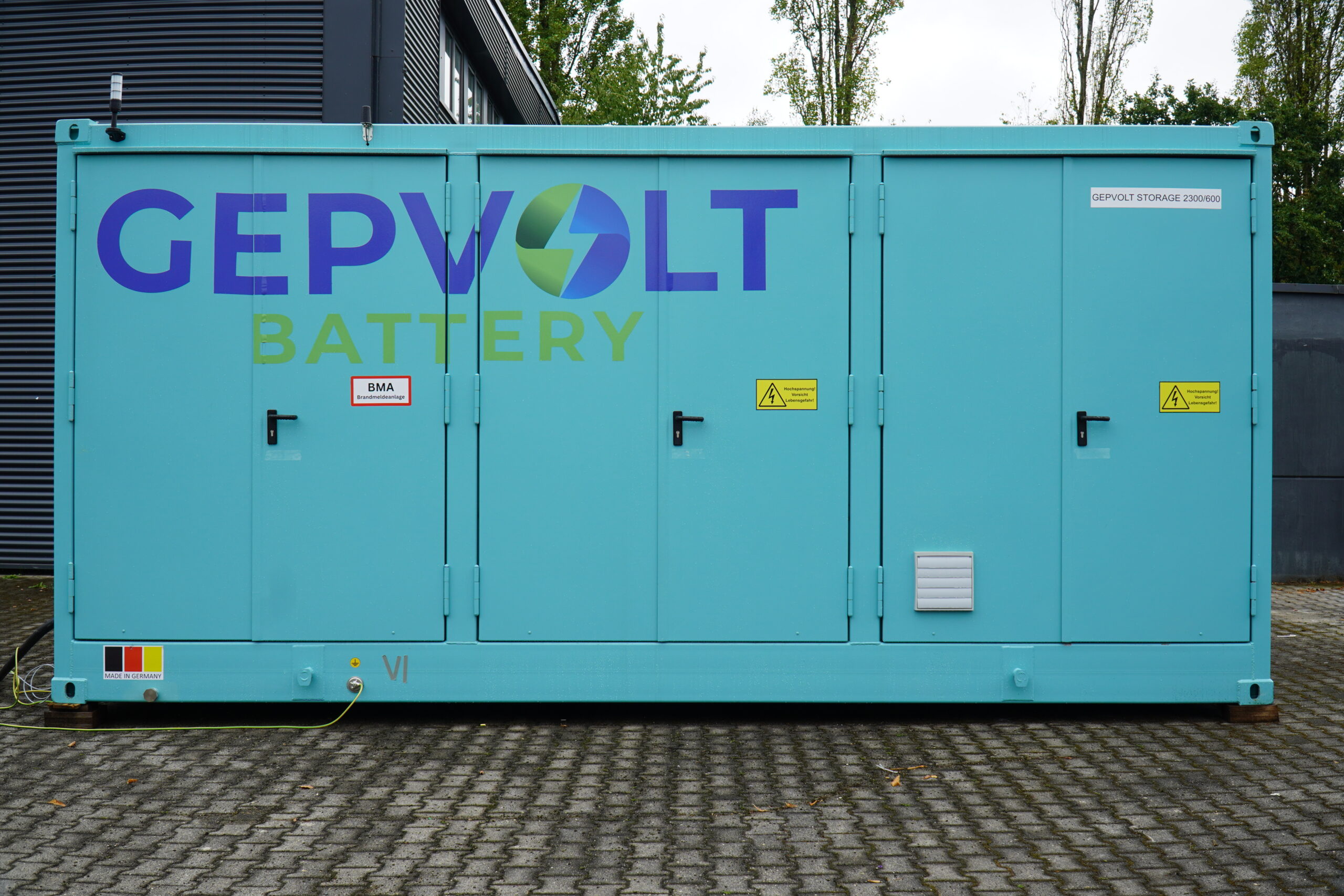 Batteriespeicherprojekt Hilden