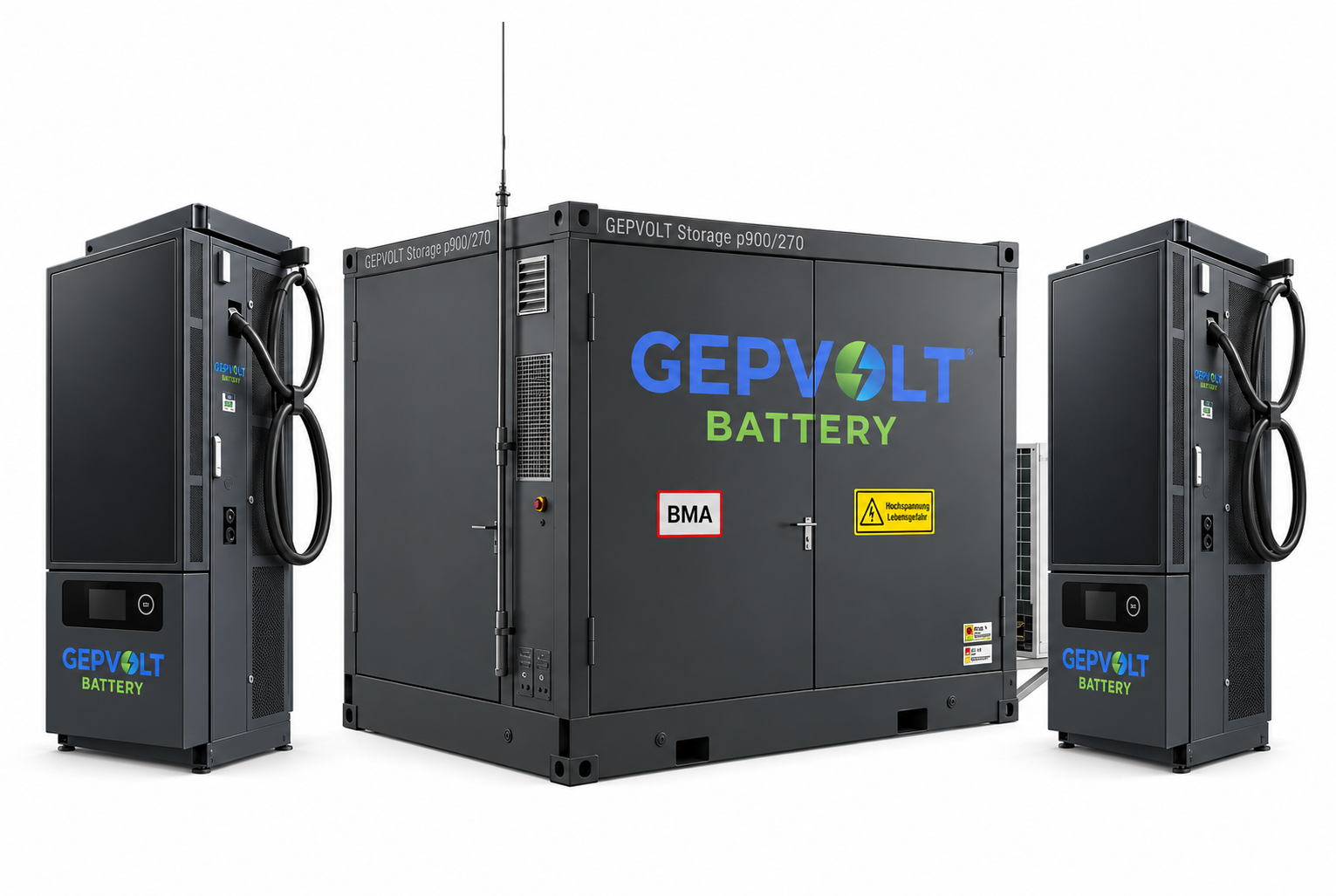Batteriegestützte Ladeinfrastruktur Hamburg