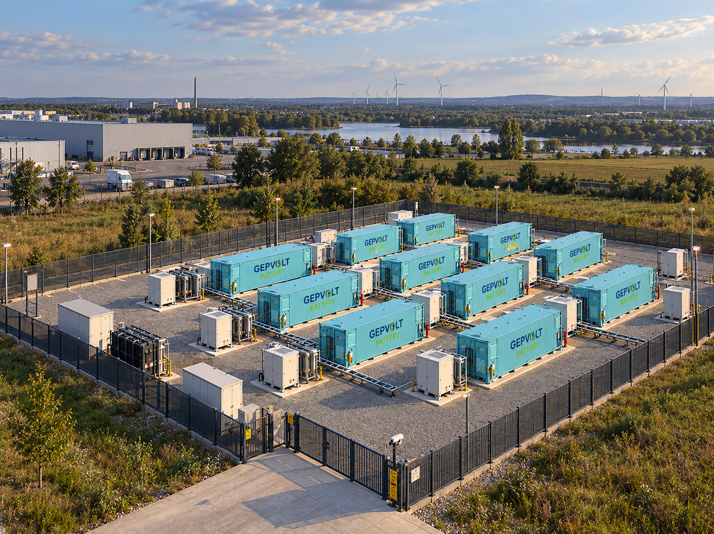 Batteriespeicherprojekt Roßla